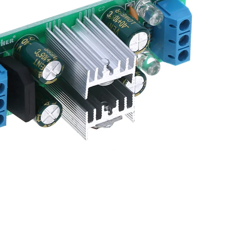 LM7812 + LM7912 ±12V dual voltage regulator rectifier bridge power supply module