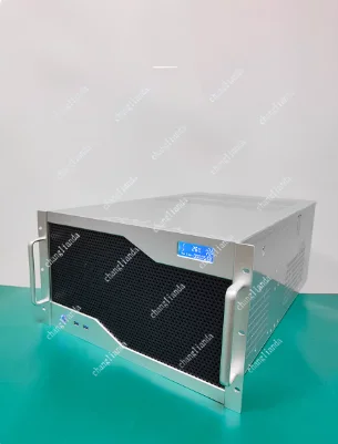 6U industrial control chassis 4090 graphics card 12 slots multi-gpu dual atx power supply 360 water cooling e-atx main board ai