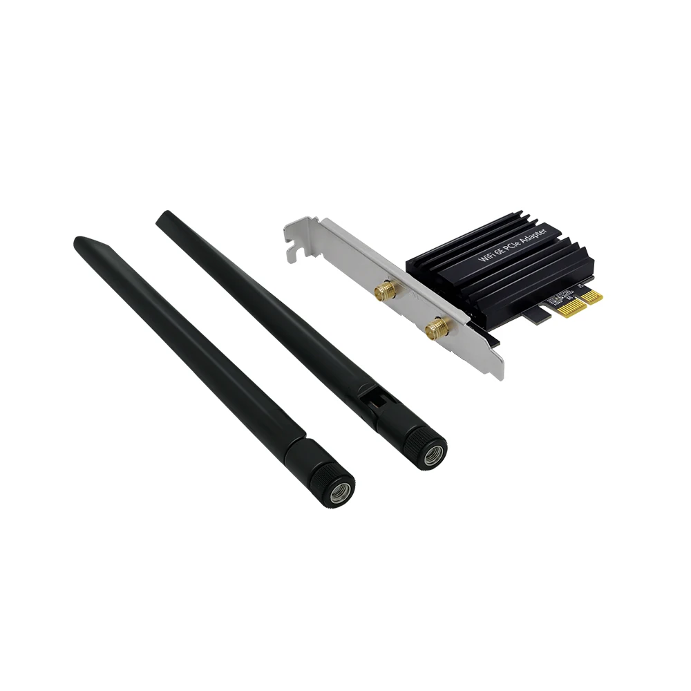 Adattatore Wireless BLE5.2 + 1024-QAM/MU-MIMO usb wifi OEM 802.11AX WIFI6E 5400Mbps 2.4G/5.8G/6G 160Mhz