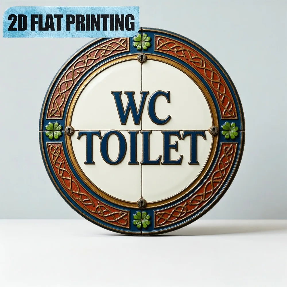 2D Metal Wc Restroo…