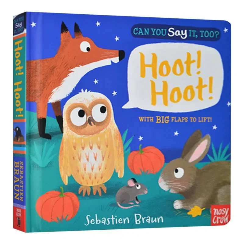 

Can You Say It Too Hoot Hoot, Baby Children's books aged 1 2 3, English picture book, 9780763675882