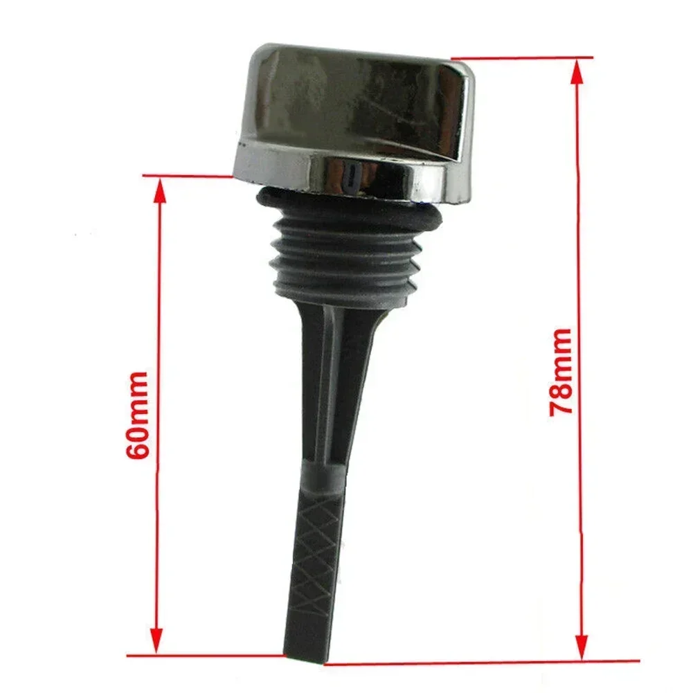 تعمل مقياس الزيت على تحسين مقياس الزيت القصير لتزييت محركك للدراجات الترابية ومركبات ATV 50cc 70cc 90cc 110cc 125cc #6