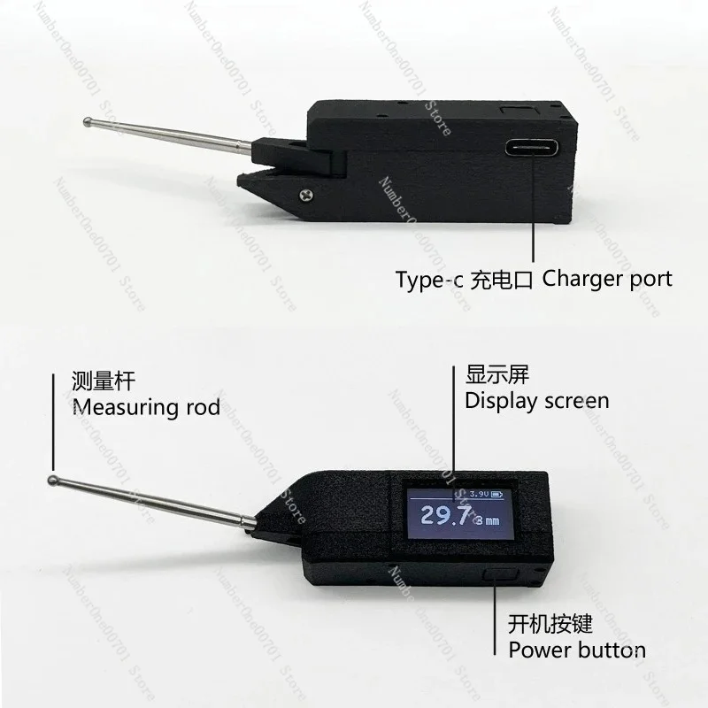 Car Ride Height Gauge - Portable Tool for Drift & Racing Chassis Setup