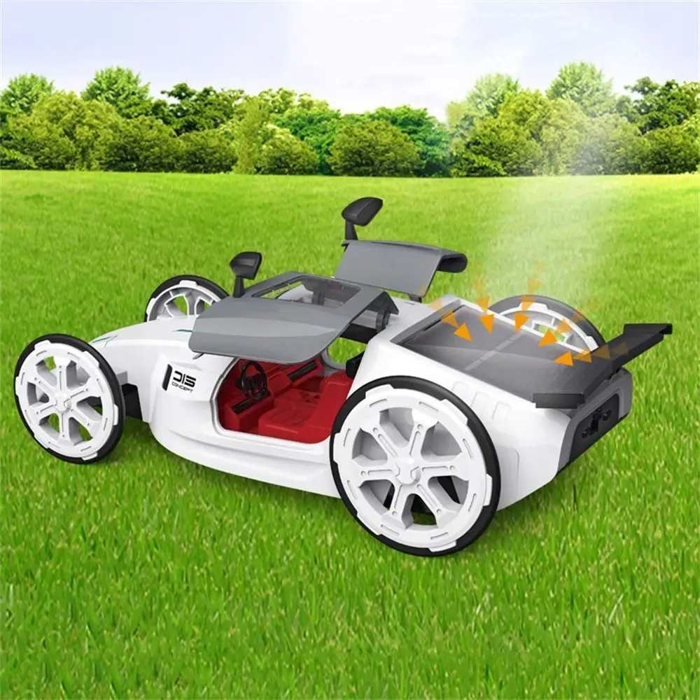 

Пластиковая сборная модель спортивного автомобиля на солнечной энергии, на солнечных батареях, на четырех колесах, для самостоятельной сборки, коллекционная