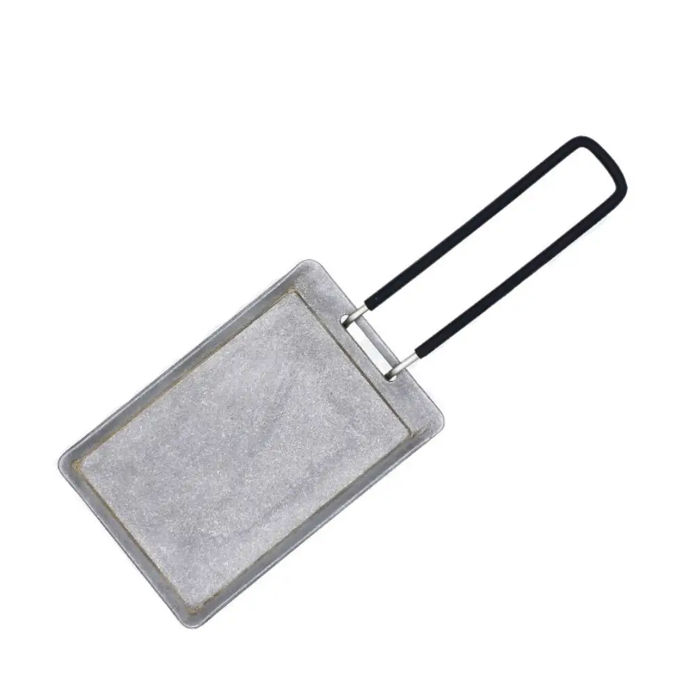 

Cheese Pan Camping Frying Pan Rectangle Cheese Grill Pan Mini Grill Pan Barbecue Tools Non-stick Grill Pan Barbecue Tray Camping