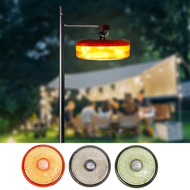 

Camping Tape Measure String Light 26.3Ft USB Rechargeable Waterproof Light Led String Light Quick Storage String Lights For Yard