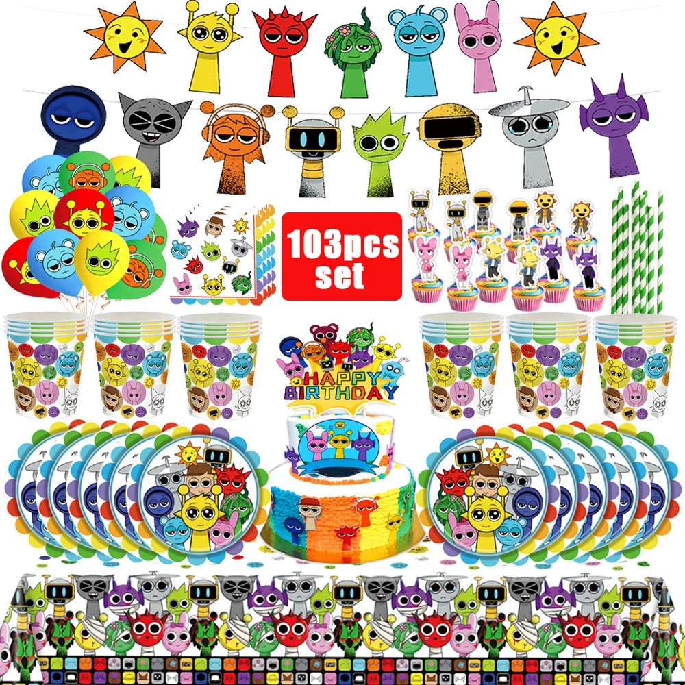 Sprunki Birthday Pa… - image
