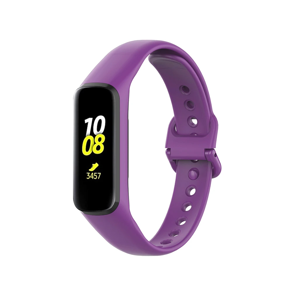 Soft Silicone Sport Band Straps For Samsung Galaxy Fit 2 SM-R220 Bracelet Replacement Watchband
