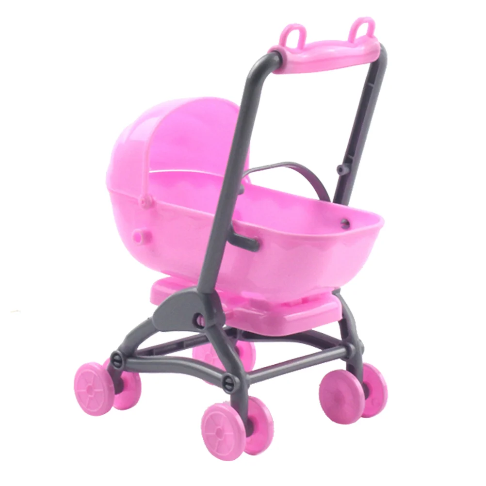 Auto 'S Speelgoed Gesimuleerde Kinderwagen Meubelhuisdecoratie Model Speelgoed Simulatie Plastic Mini Kinderwagen Spelen