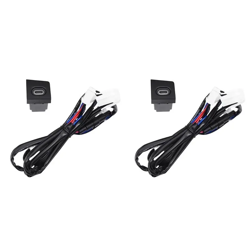 Classy-2X Car TYPE-C PD Fast Socket Phone Charging Outlet Power Adapter For VW Magotan B6 2007-2011