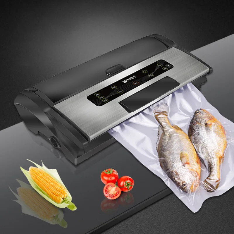 Household Vacuum Sealer Kitchen Automatic Packaging Machine Commercial Fresh Sealing Machine Food Saver Vacuum Packer