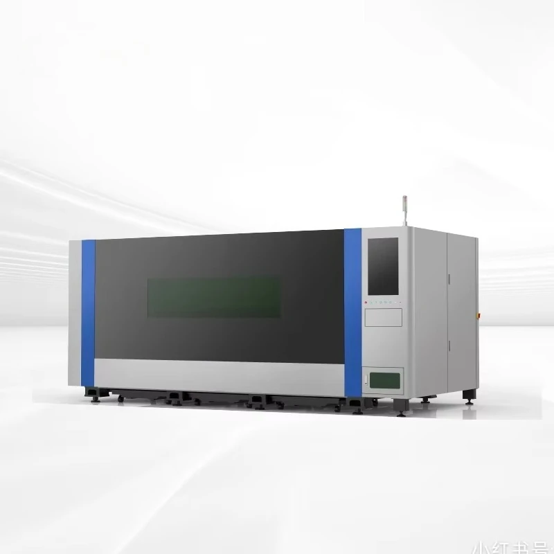 4000*2000mm Fully Enclosed CNC Fiber Cutter with Intelligent Cutting Head for Precision Metal Fabrication