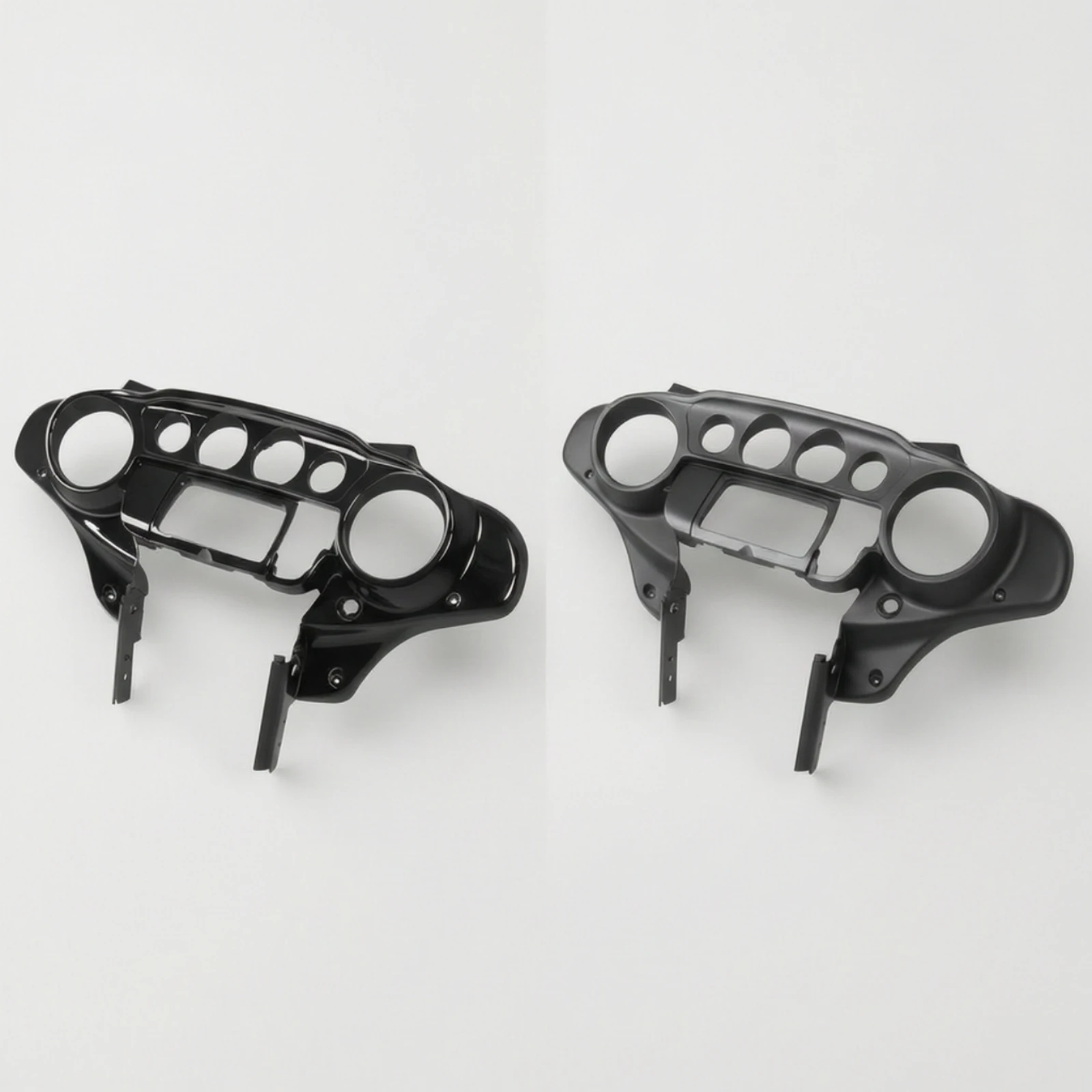 Inner Fairing Cover Molded Upper Dash Panel Inner Fairing Cap Cover Contoured Dash Panel Decorative for Touring Riders