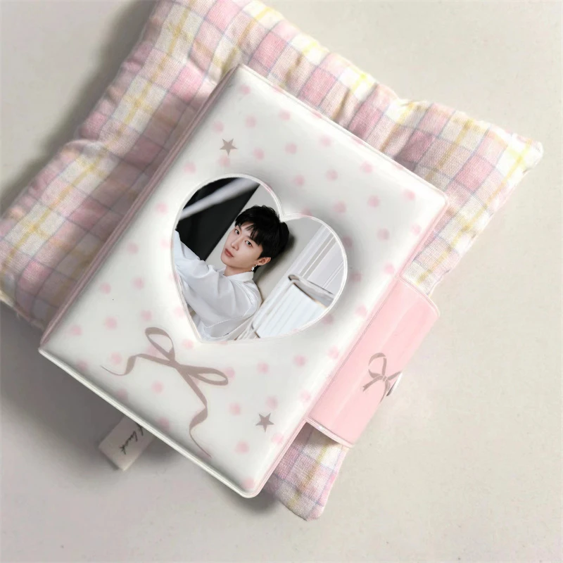 Sweet Cute Organizer Card Album Idol Photo Card Card Holder Photo Album Postcard Collector Card Lomo Card Kpop Binder