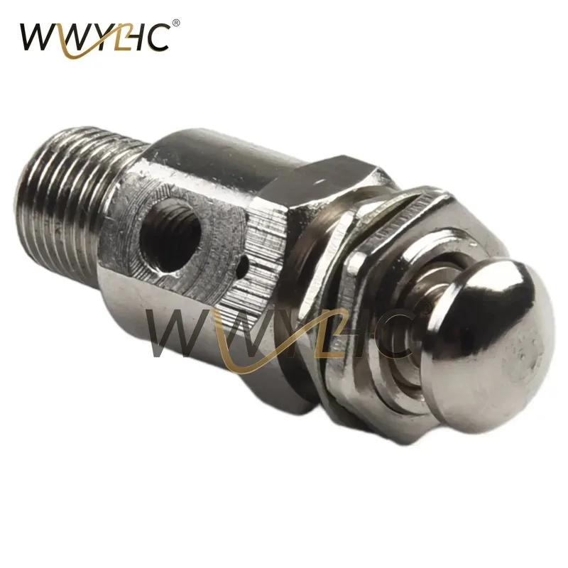 2 Port 3 Position Push Button Switch Valve M5x0.8 Pneumatic Valve Suitable For TAC Series Components Air Control Circuit