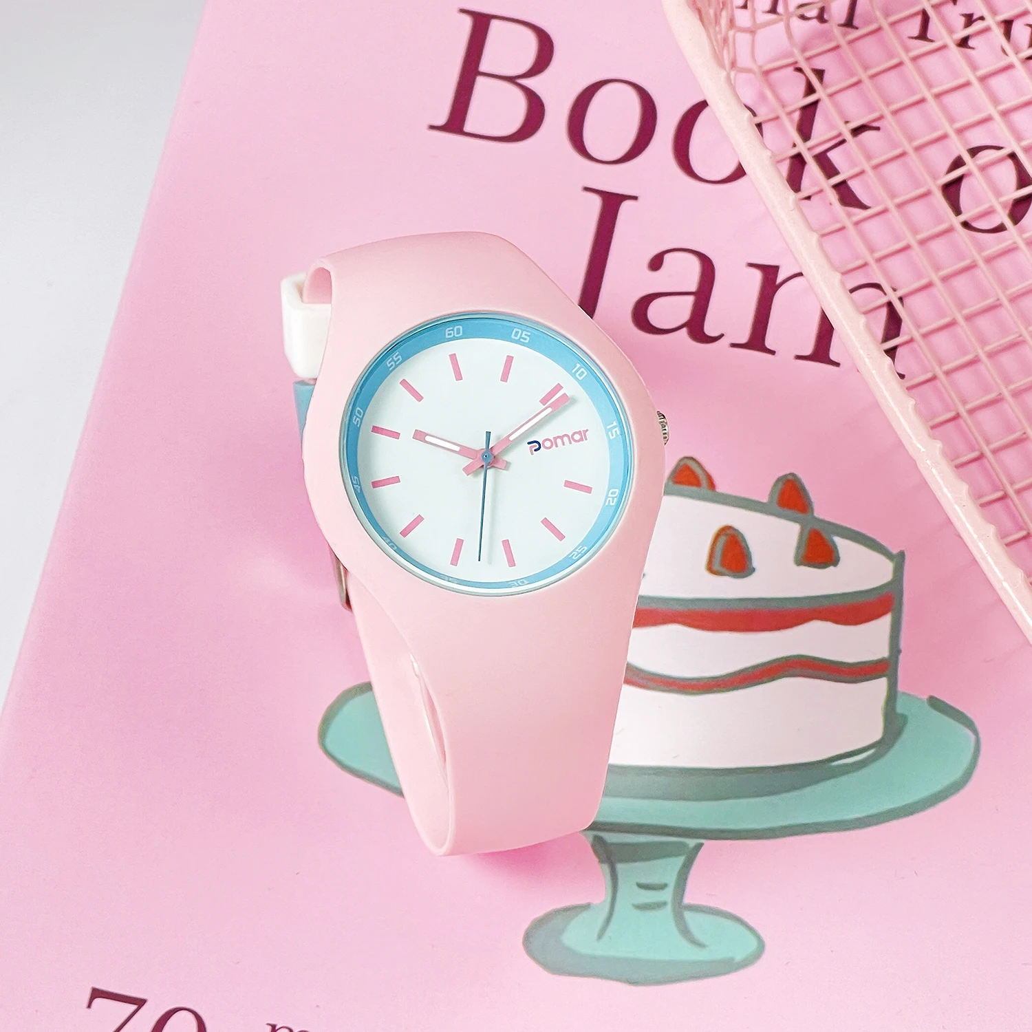 ساعة بومار كوارتز رقمية جديدة من السيليكون، عصرية، لطيفة، عصرية، مقاومة للماء، ملابس يومية، رياضية، ساعة زوجين بسيطة