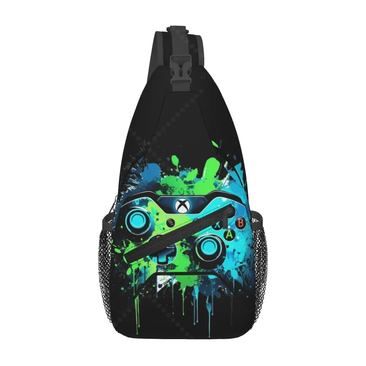 حقيبة ظهر Game Time Sling للسفر عبر الجسم وحقائب صدر خفيفة الوزن كاجوال للكتف للمشي لمسافات طويلة في الرياضة