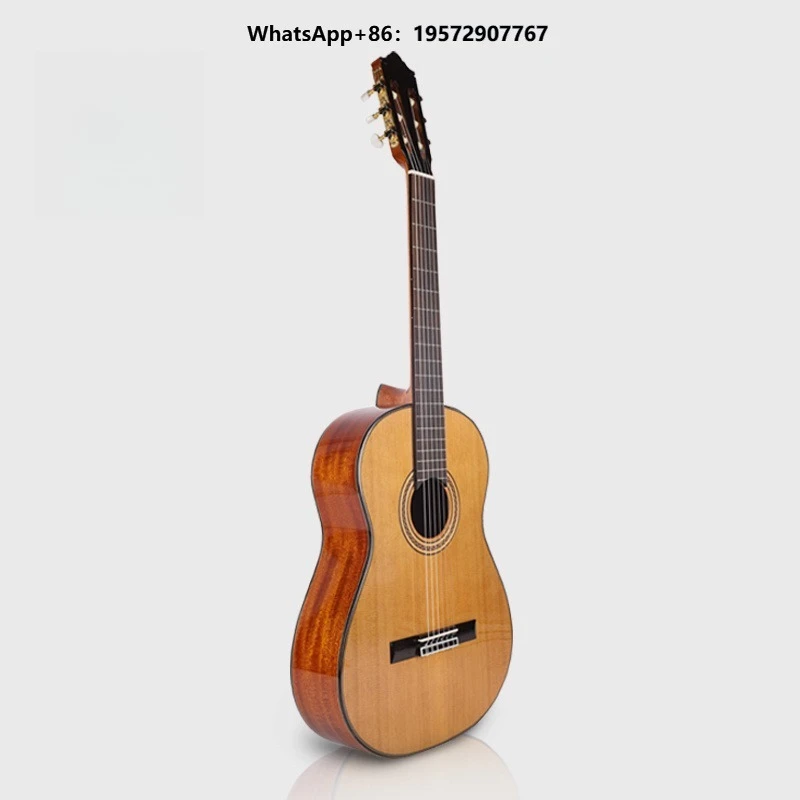 C-60 High Quality 39-Inch Cedar Strings Chinese Classical Guitar Rose