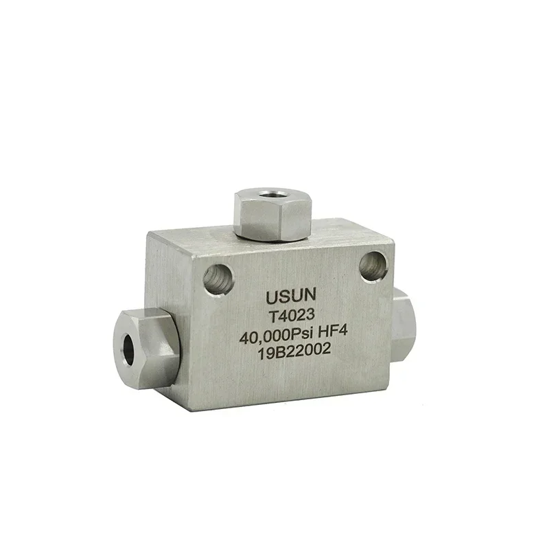 T3023  1/4''  O.D   30,000 PSI stainless steel High pressure Hydraulic  fittings