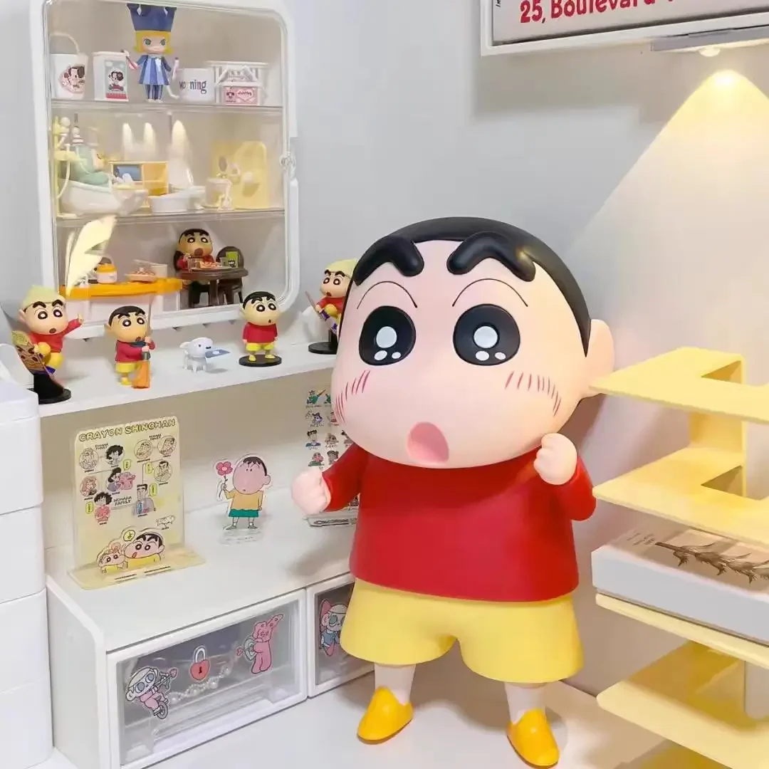 23CM NEUE Crayon Shin-Chan Figuren Peripherie-Serie Modellauto-Ornament Sammlerpuppe Dekoration Geburtstagsgeschenke – Detail 4