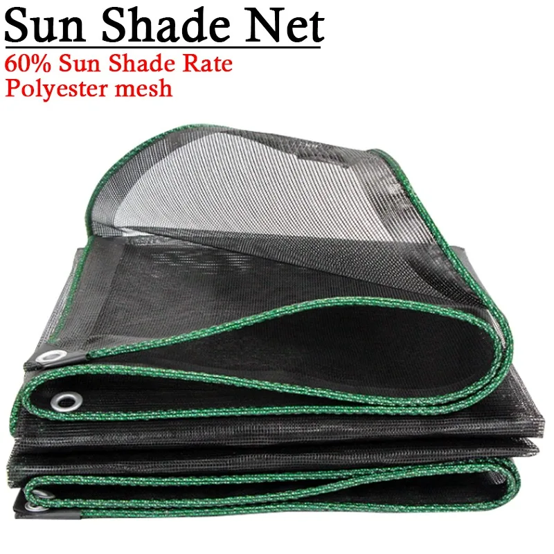 

New Style Polyester Mesh Sun Shade Net Garden Balcony Bonsai Succulent Plants Sun Shelter Greenhouse Shading Nets 60% Shade Rate