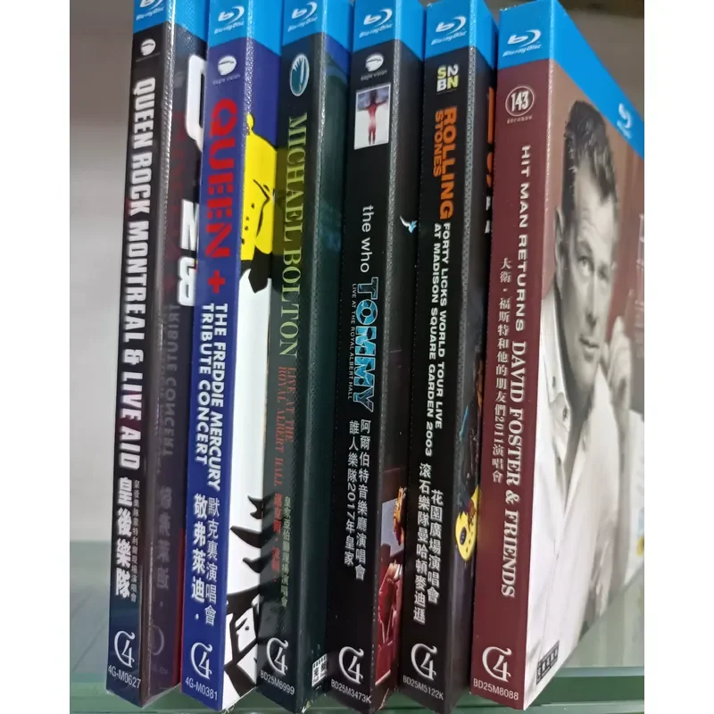 Unopened Blu ray Disc Box Set Featuring Six Recommended Concerts