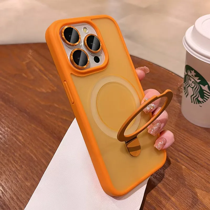 Luxuriöse magnetische Schutzhülle mit stoßfestem Design und kabelloser Ladefunktion für iPhone 18 17 16 15 14 13 12 11 Pro Max Air Cases Cover