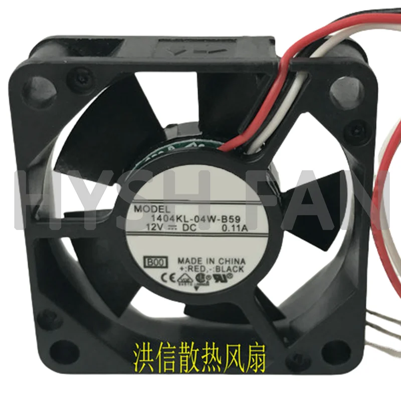 3510 1404KL-04W-B59 DC12V 0.11A 35*10MM Axial Flow Fan