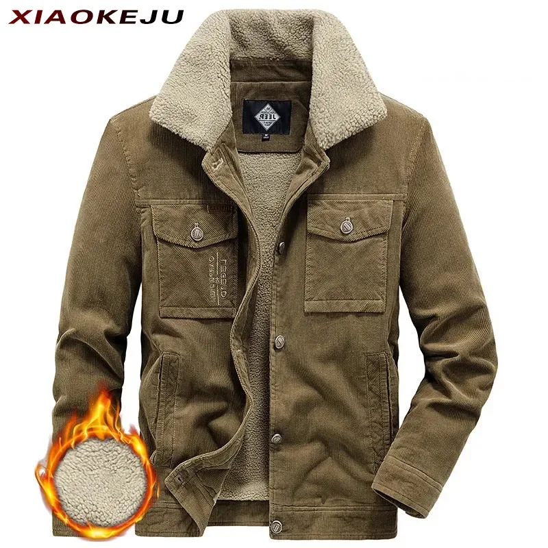 Jaqueta acolchoada de inverno masculina com zíper, quebra-vento casual, natureza, motocicleta, roupas de caminhada