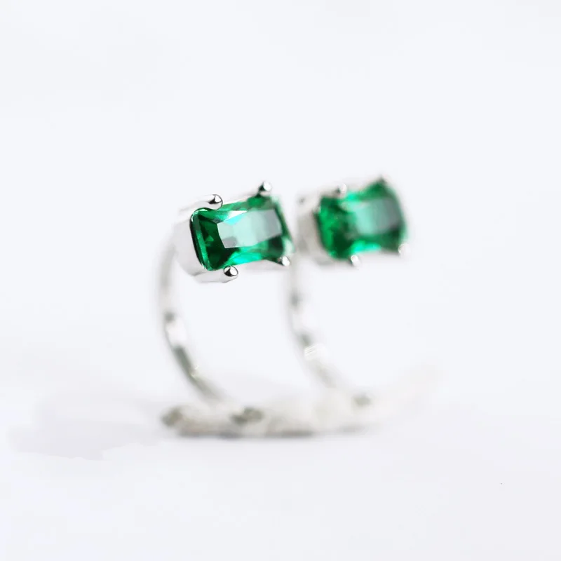 Квадратная инкрустация цирконом с простым и элегантным темпераментом, новые модные свадебные серьги, элегантные высококачественные аксессуары