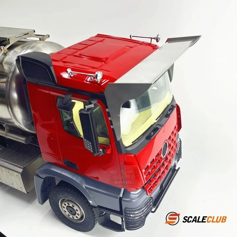 Scaleclub Model 1/14 For Mercedes Benz Hino Dump Truck Sunshade For  Tamiya  Lesu Rc Trailer Tipper