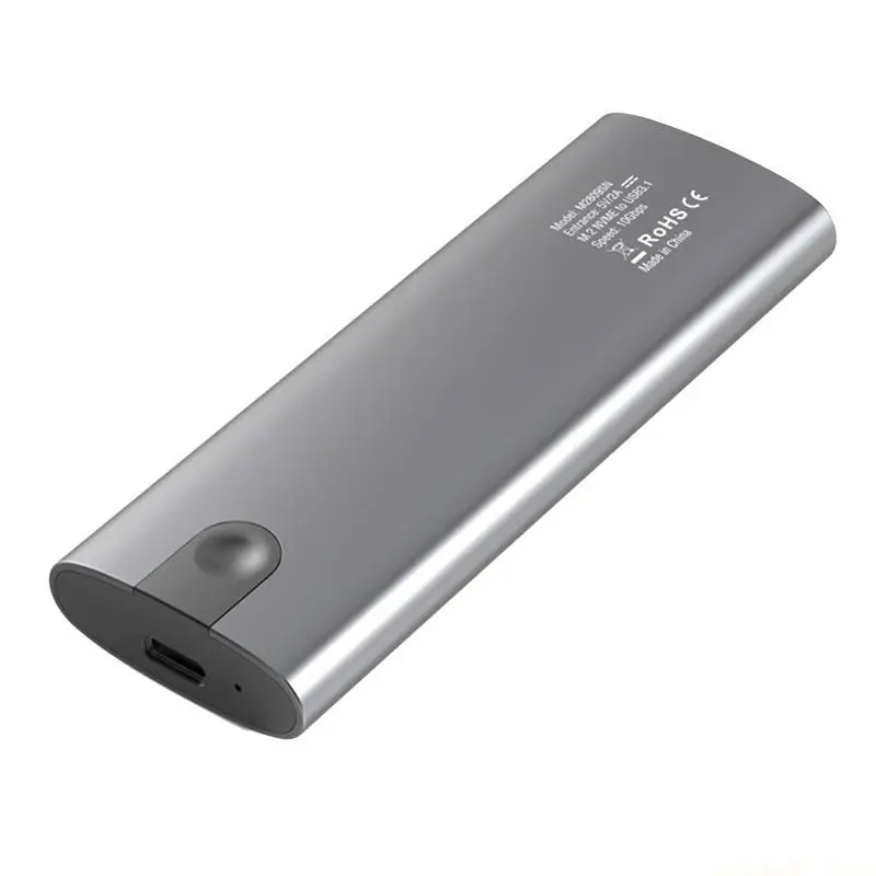 

for M.2 Dual-Protocol SSD Enclosure Nvme Aluminum Alloy Frame Tool-free