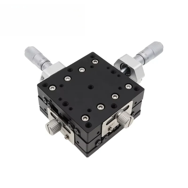 XY axis stage/dual axis high precision manual straight stage