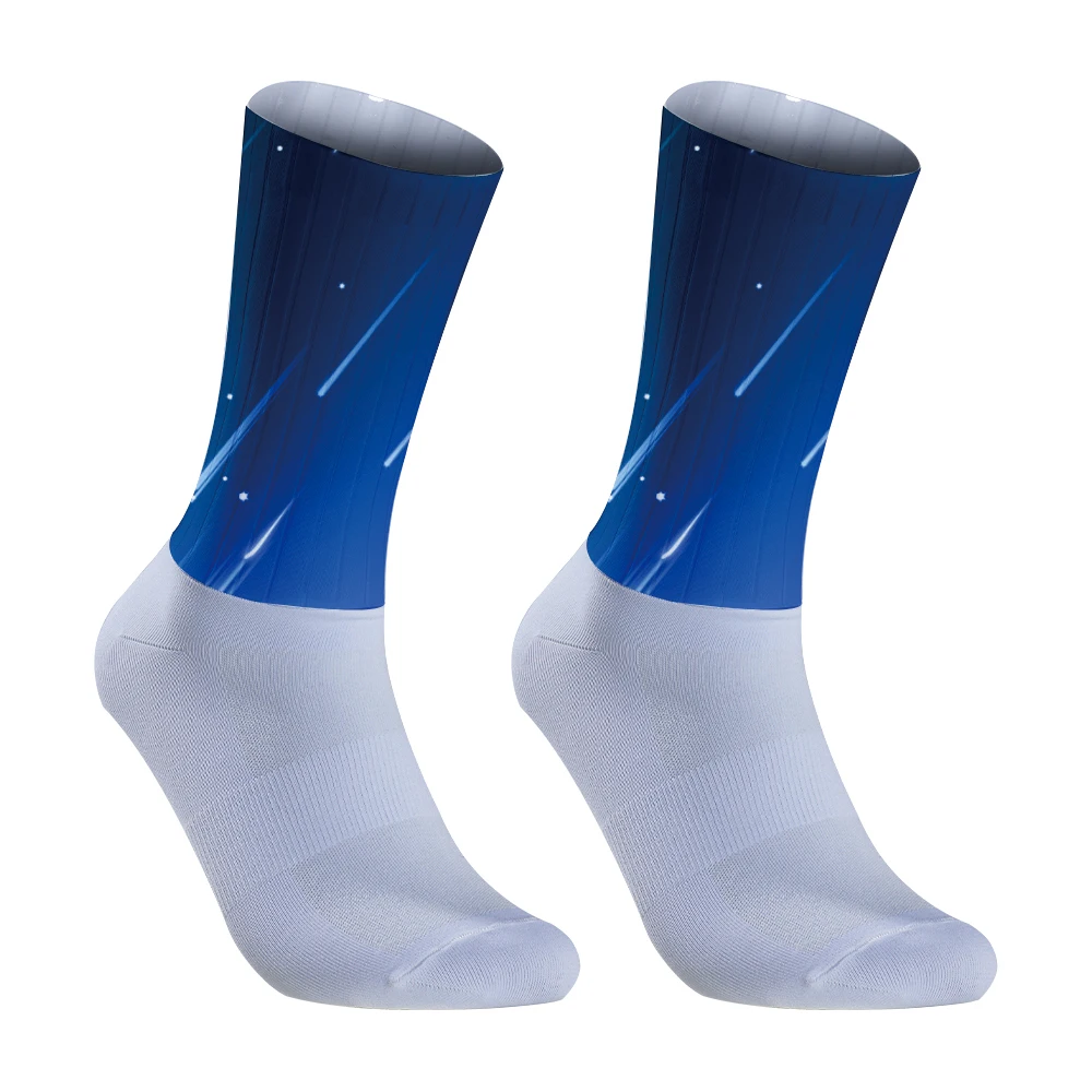 Whiteline Aero Socks Summer Anti 2023 Slip Silicone New Cycling Socks Men Bicycle Sport Running Bike Socks Calcetines