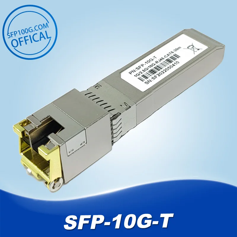 RJ45 10G SFP+ to 10Gbase-T 30M Module Transceiver Cisco GLC-10G-T Citrix EW3A-10G-T Dell 407-BBWL  0PGYJT SFP-10G-T SP7051-D