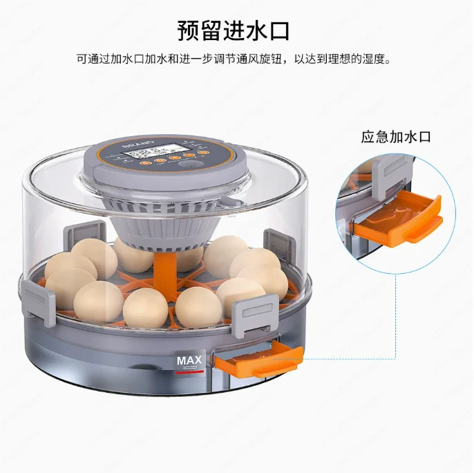New 12-18 egg incubator, chick brooding