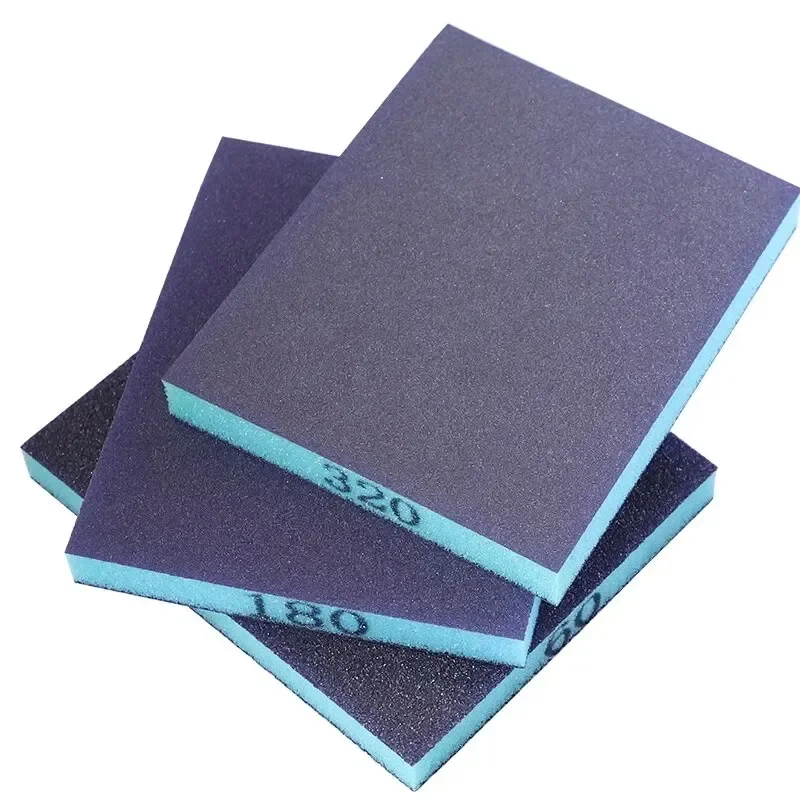 

Профессиональные губки для влажной/сухой шлифовки, 6 шт. в упаковке — многоразовые абразивные инструменты для авто/сделай сам (в комплекте 8 зерен)