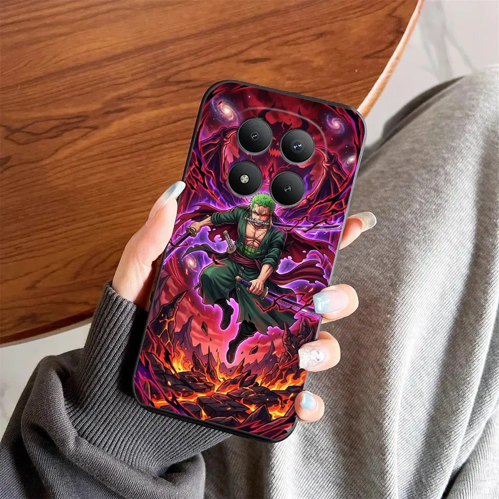 Phone Case For Redmi Note 17 15 14 14S 13 12 12S 11 11S 11T 10 10S 9 9S 8 Pro PLUS 5G 4G Coque Cover One P-Piece Nina Luffy Zoro