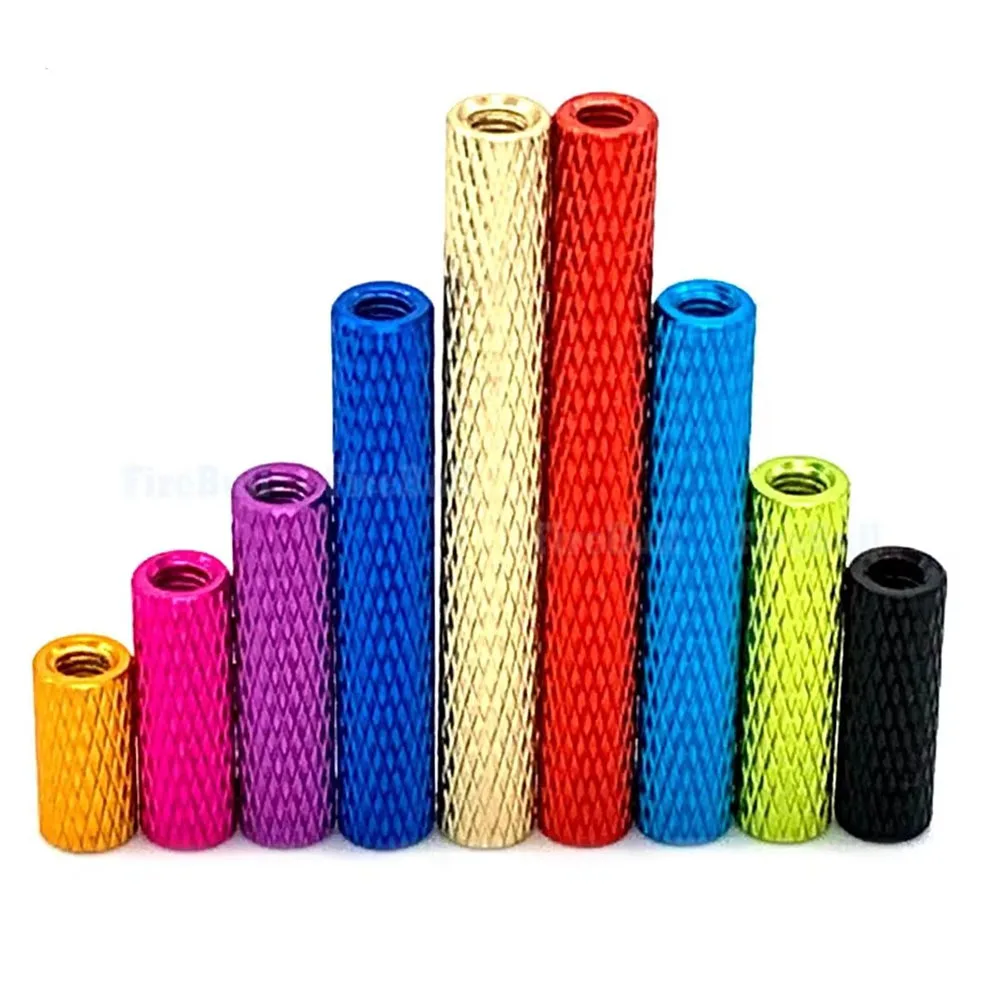 

FPV Crossing Machine Mesh Anti Slip Knurled Aluminum Column M3 25mm 30mm 35-50mm Mesh Column M3 Mesh Column