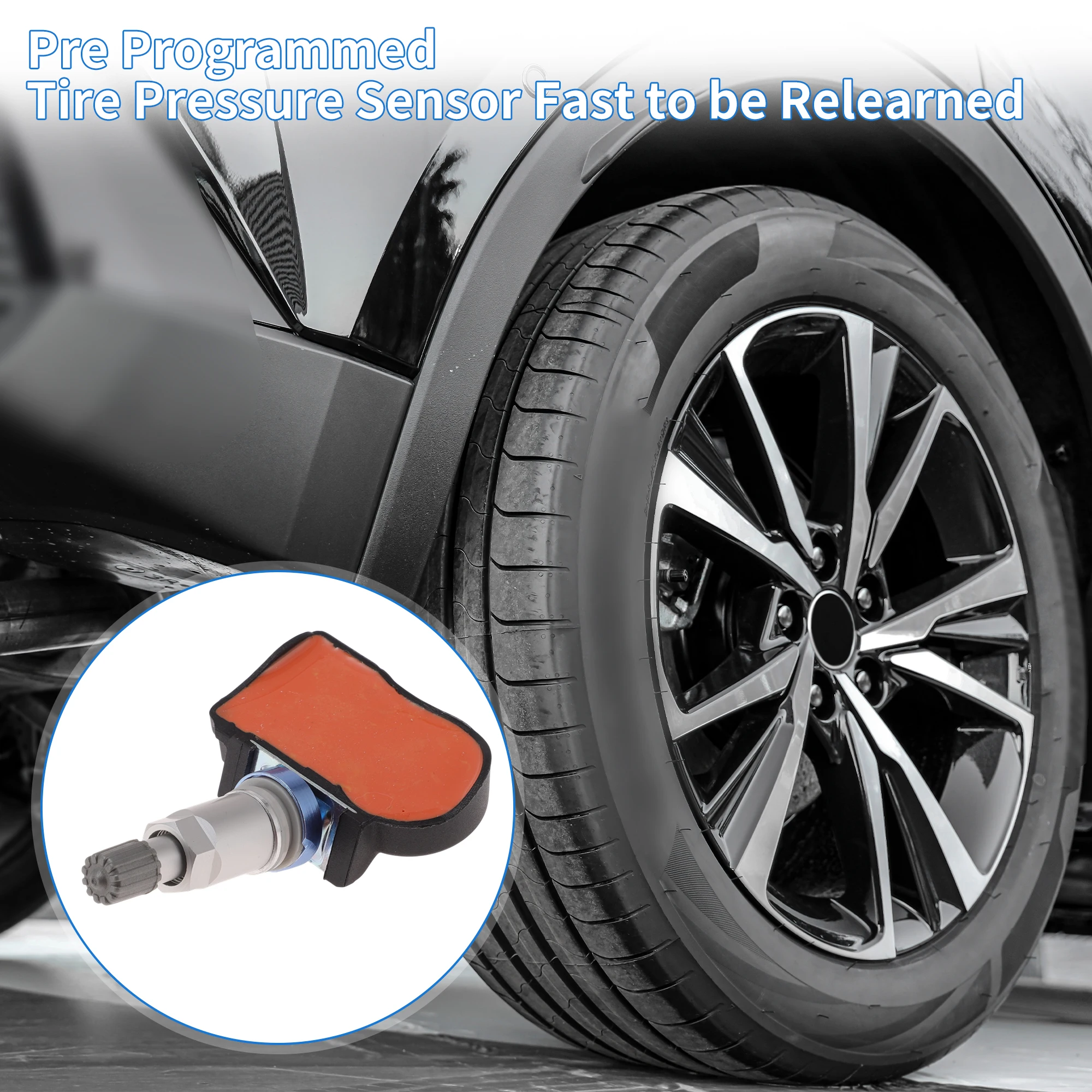مستشعر ضغط الإطارات Motoforti مستشعر TPMS رقم 529332M600 لشركة Hyundai i30 (GD) 2014-2016
