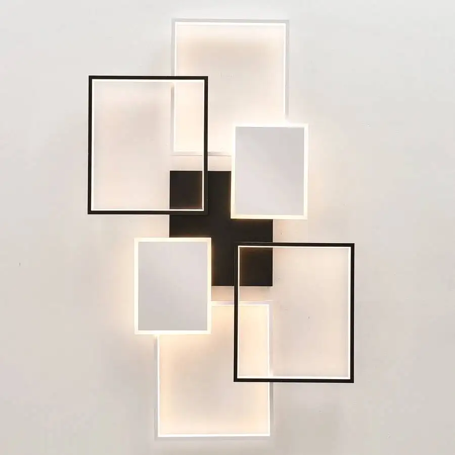 

Современный простой светодиодный светильник для гостиной, модный интерьер спальни, кабинета, столовой, черный/золотой потолочный подвес