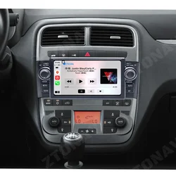 Car Radio Stereo For Fiat Grande Punto 2005 2006 2007 -2009 Android GPS Car Multimedia Screen Navigation Auto Headunit Carplay