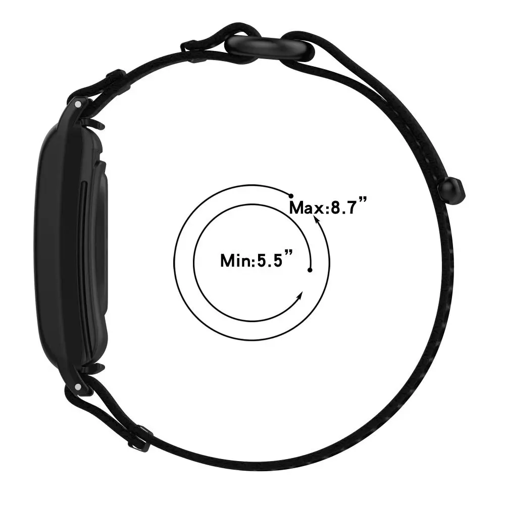 Nueva pulsera de nailon, correa de reloj de repuesto ajustable, correa de Fitness transpirable para Whoop 4,0, accesorios de banda de Fitness