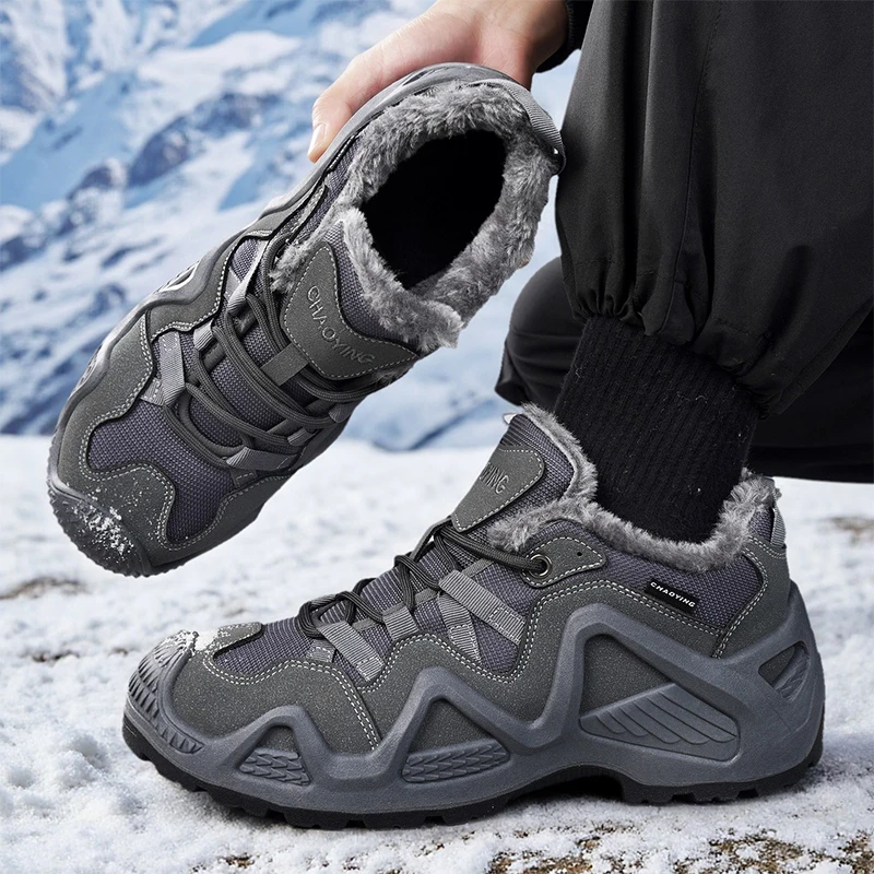 

Outdoor Mens Hiking Shoes Combat Tactical Desert Boots Male Field Hunting Climbing Training Waterproof Sneakers Sports Shoes