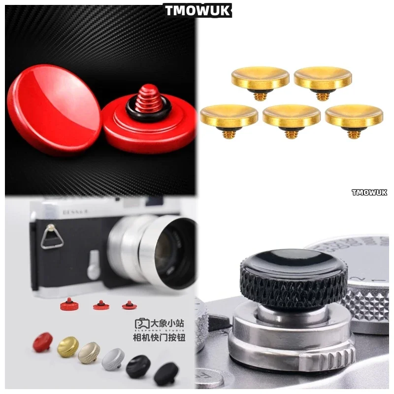 

For Canon 5D3 5D4 7D2 80D 70D 1500D 2000D F1 M5 M50 Replacement Parts Shutter Release Button Aluminum For