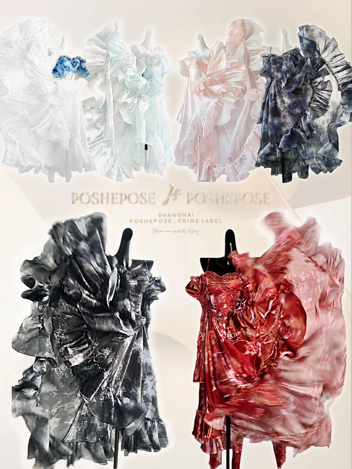 Original High Quality Fairy Dress Elegant Ruffles Off Shoulder Long Sleeve Princess Dress Irregular Large Bow Trailing Dresses