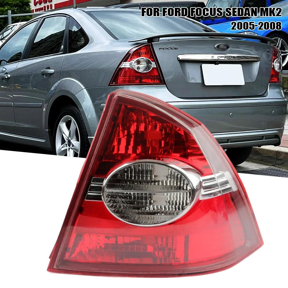 

Left/Right Side Tail Lamp For Ford Focus Sedan Mk2 2005 2006 2007 2008 Rear Tail Light Brake Lamp with