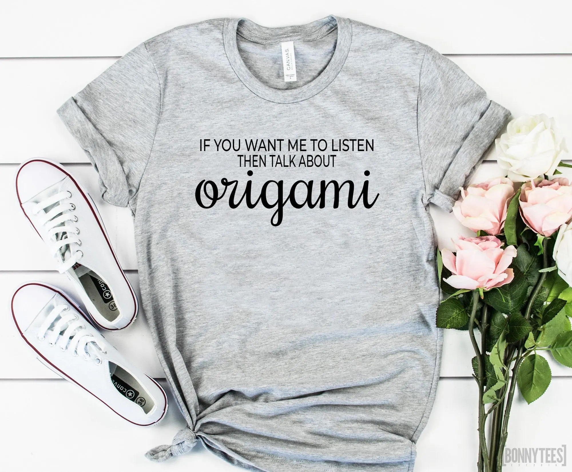 If you want me to listen talk about origami shirt origamist gift unisex tee top t