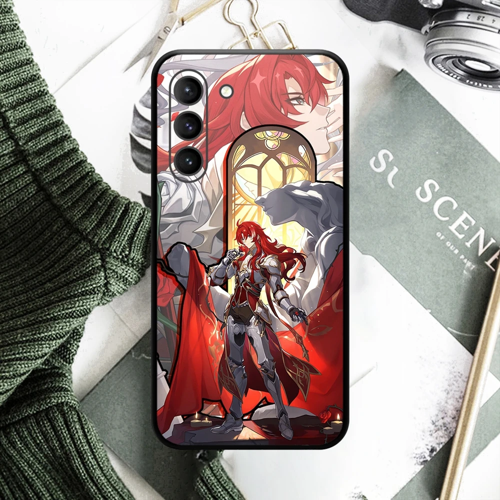 Honkai Star Rail Jingliu Argenti Xueyi Guinaifen Xing Phone Case for SAMSUNG Galaxy S23 Ultra S22+ S21 FE S20 A54 Note20Plus A53