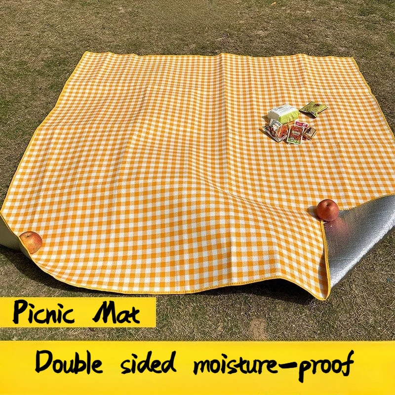 Tapis de pique-nique imperméable et épais, Portable, tente de Camping en plein air, couverture de pique-nique résistante à l'humidité, tapis de Barbecue, tapis de sol facile à transporter
